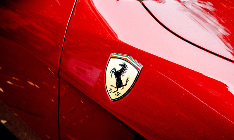 Ferrari prancing horse