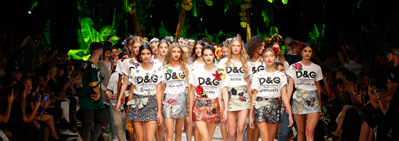 Dolce and Gabbana exotic style