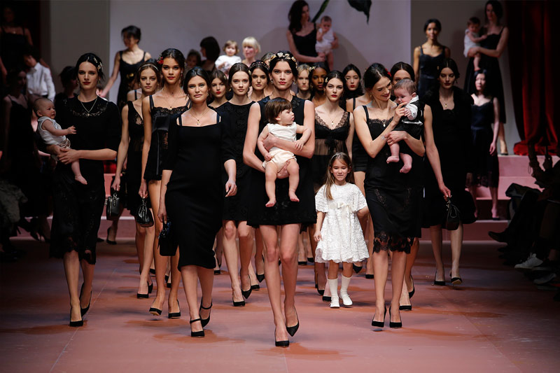 Dolce and Gabbana real women