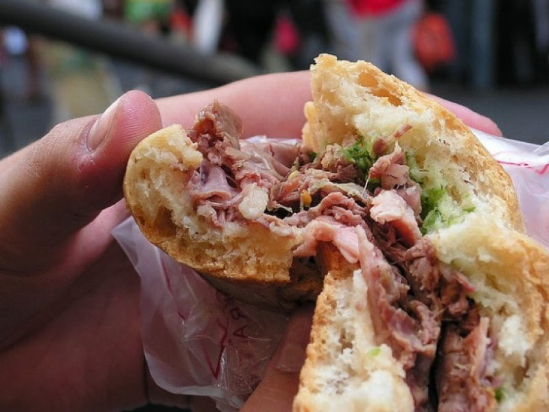 Panino con il lampredotto