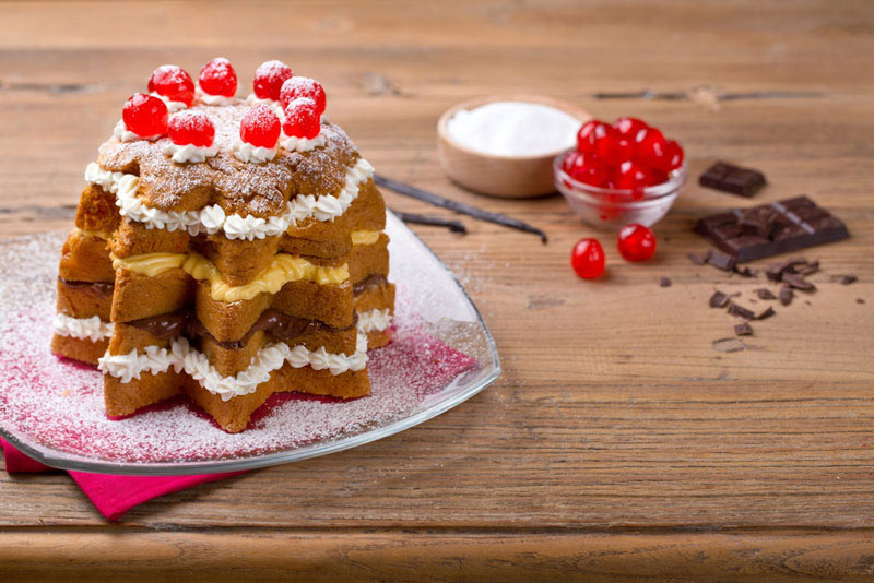 Pandoro crema pasticcera