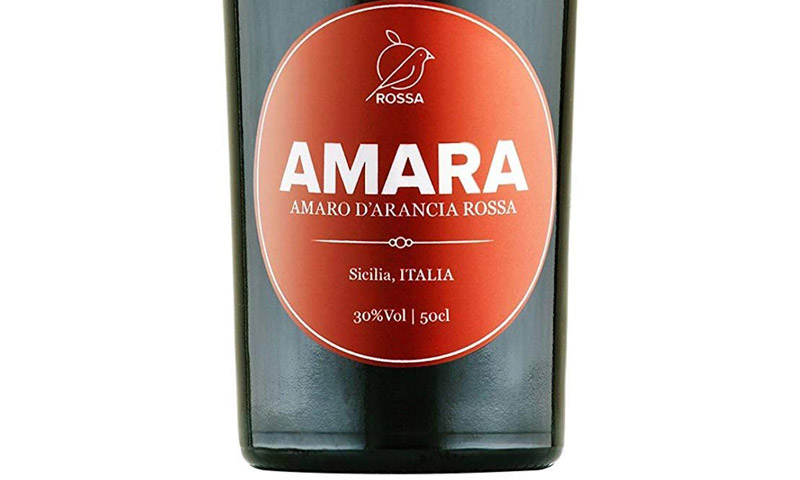 Amaro Amara Rossa Di Sicilia