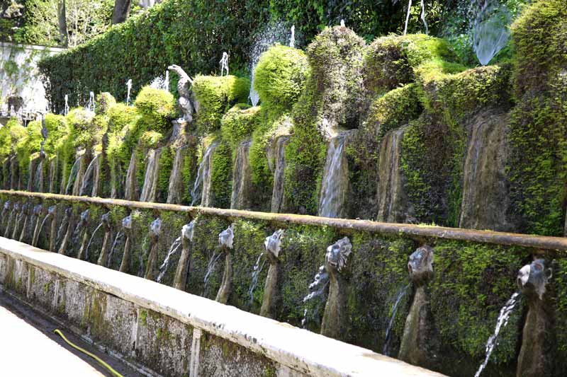 cento fontane villa d'este