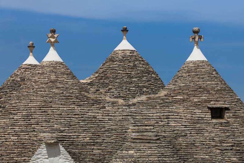 Cúpulas de los trulli