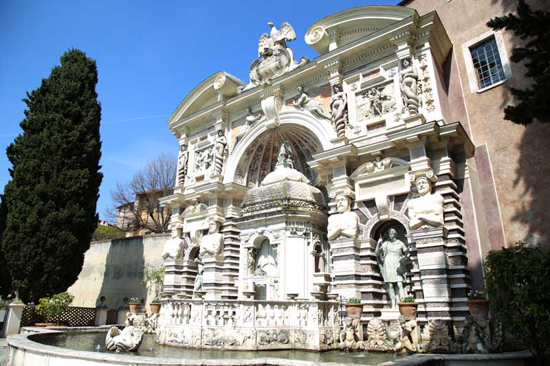 fontana dell'organo villa d'este