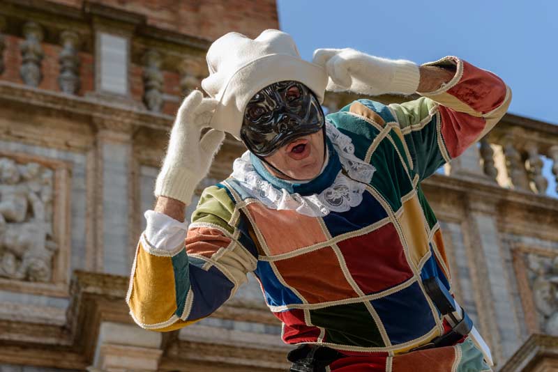 Maschera di Arlecchino 