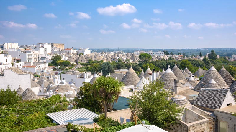 panorama trulli alberobello