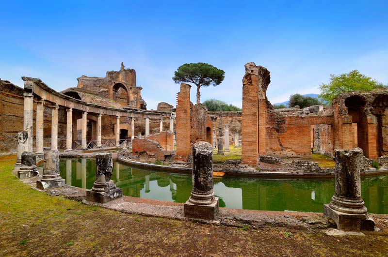 teatro marittimo villa adriana