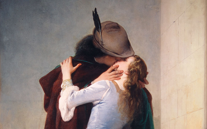 il bacio di francesco hayez