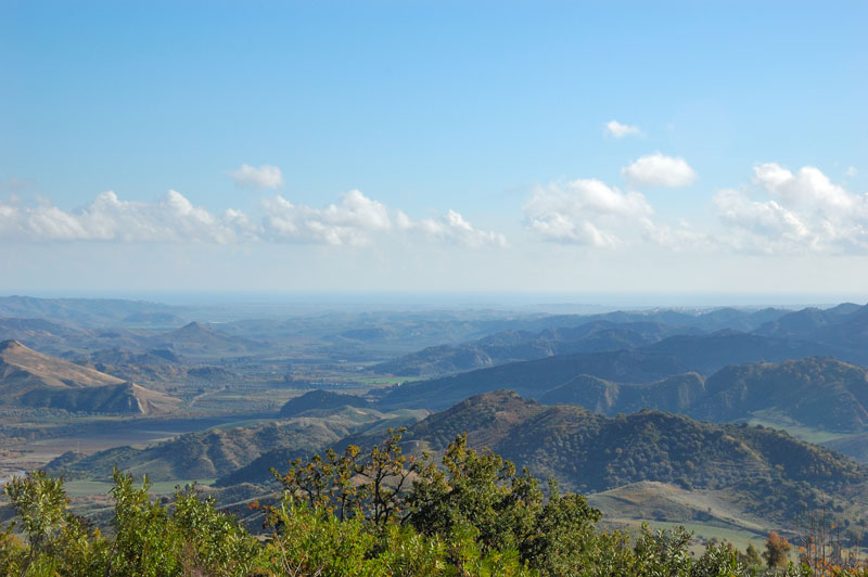 park in the Apennines of Basilicata