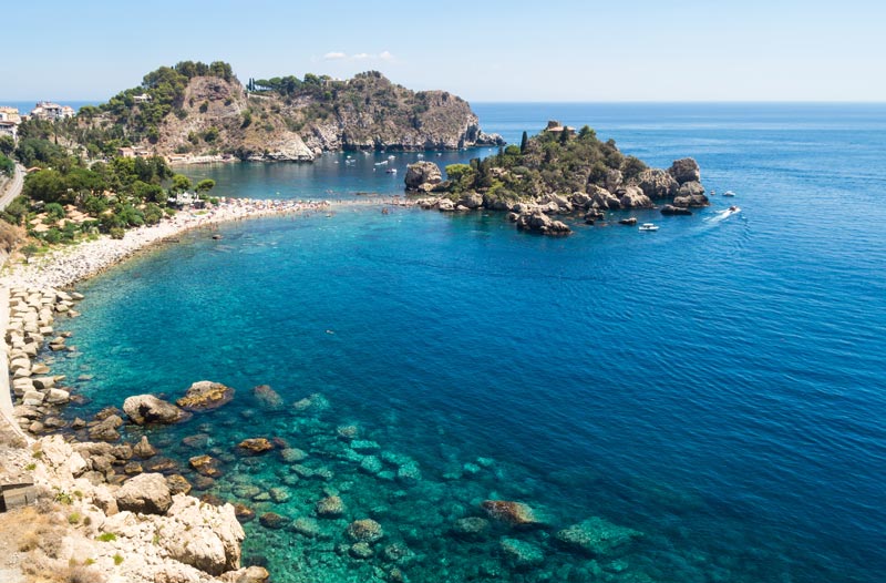 il mare di taormina