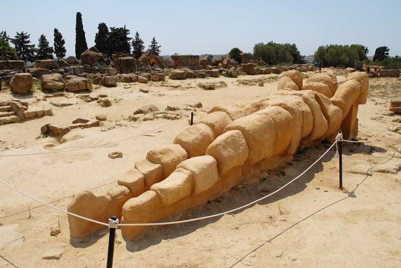 il tempio di giove olimpio