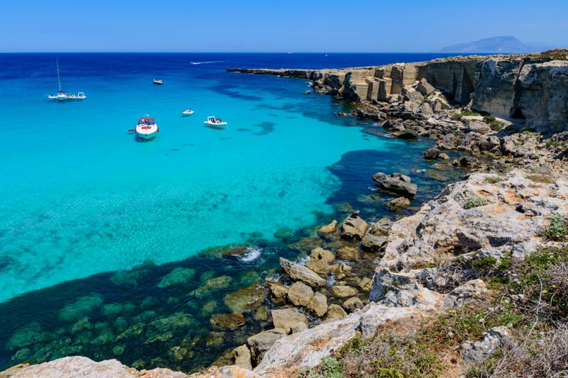 Cala Rossa Favignana - Isole Egadi