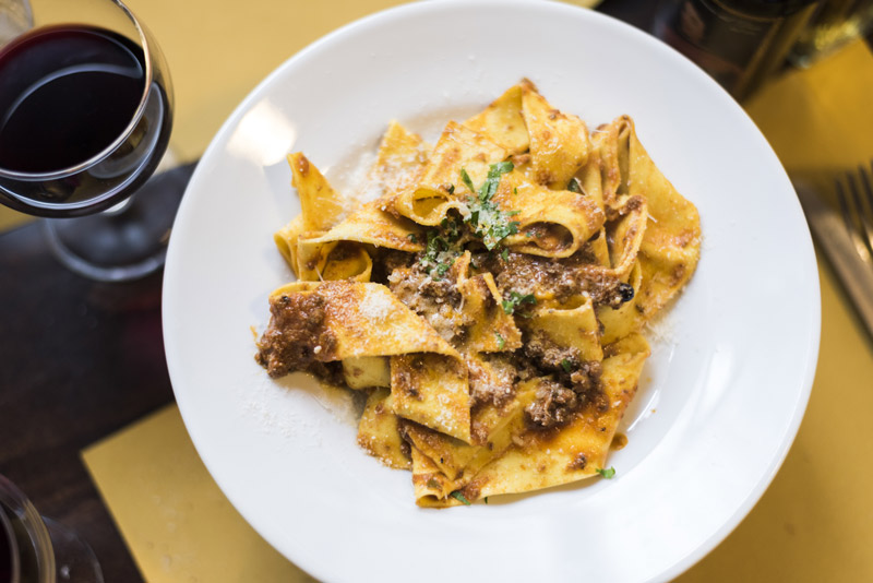 Pappardelle al Ragù di Cinghiale