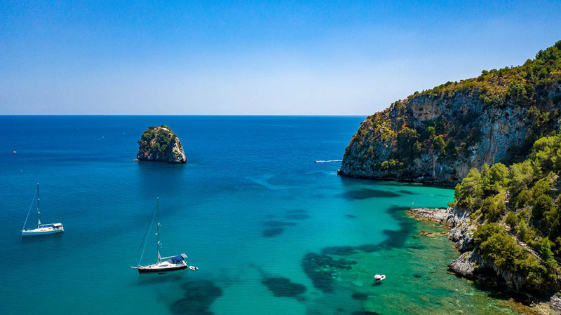 Cala degli Infreschi, Marina di Camerota