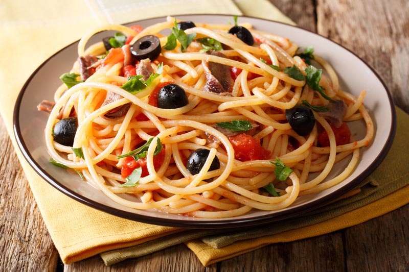 Spaghetti alla puttanesca