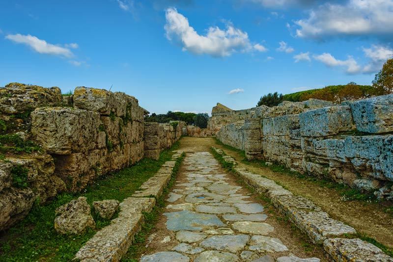 Le case Paestum