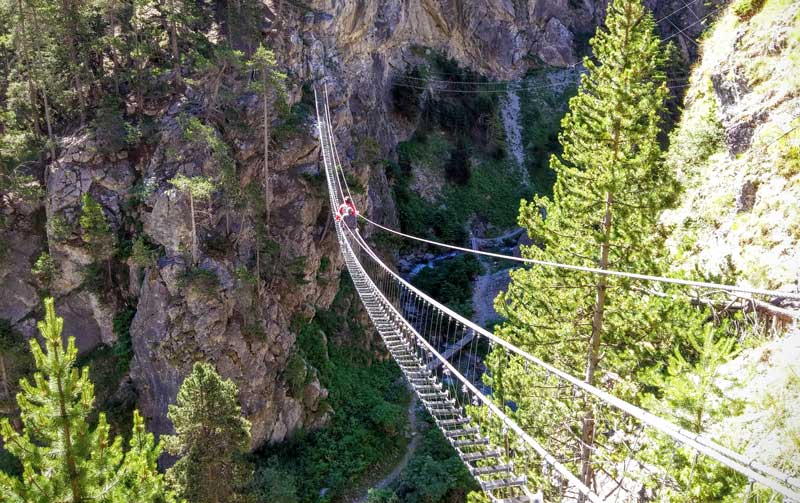 Ponte di Cesana Claviere- Piemonte