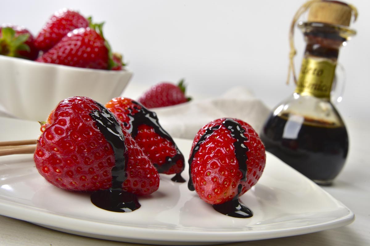 Fragole con aceto balsamico