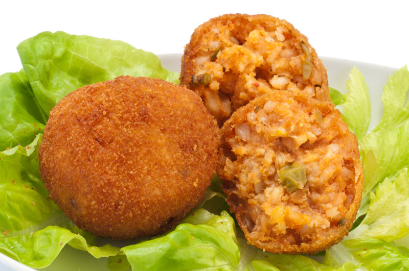 arancini siciliani al ragù