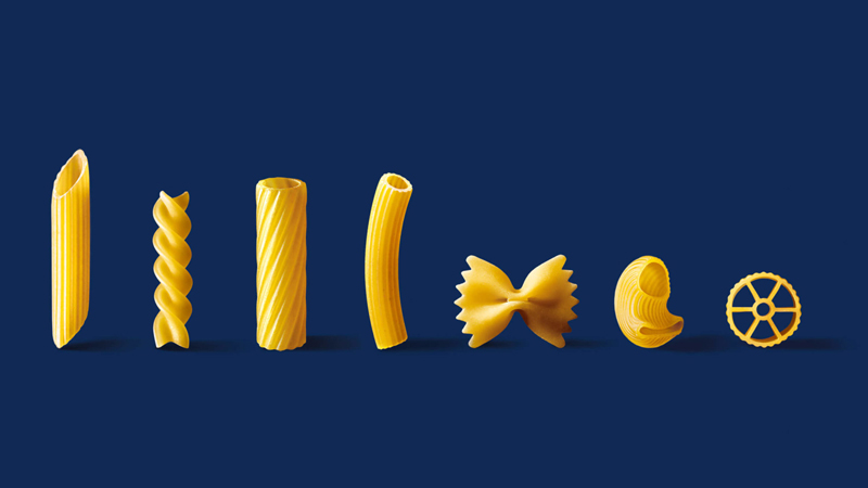 formati di pasta barilla