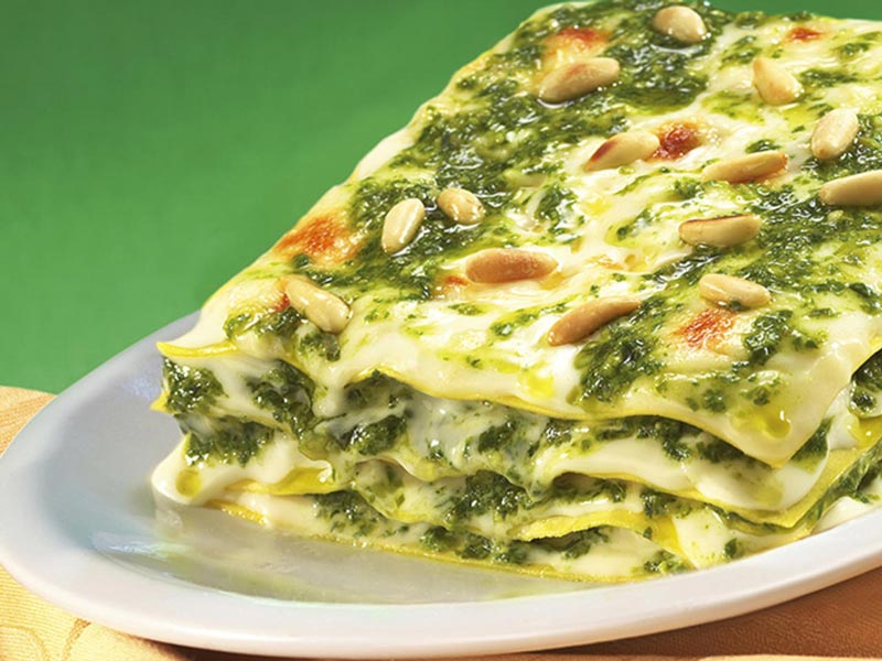 lasagne con pesto alla genovese