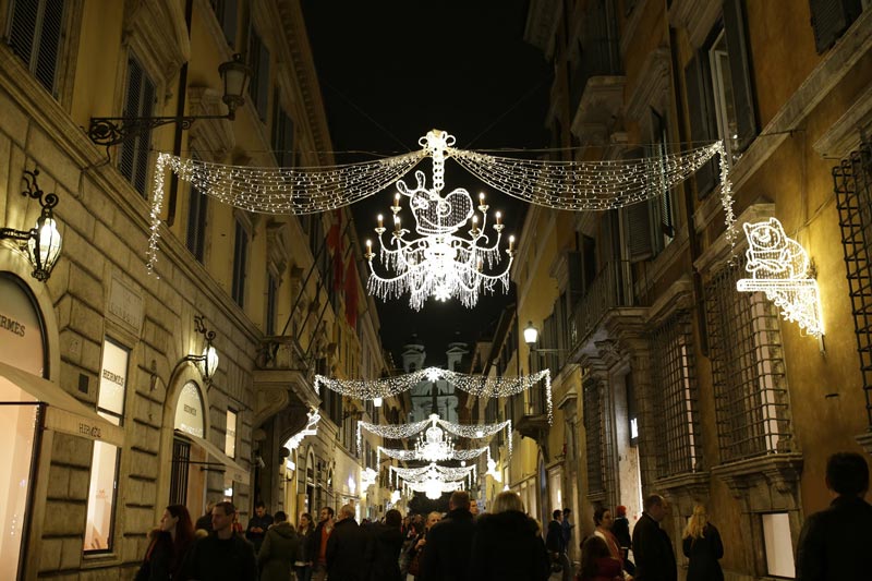 luminarie roma