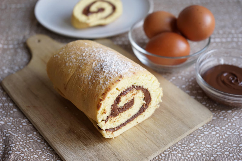 Rotolo alla Nutella