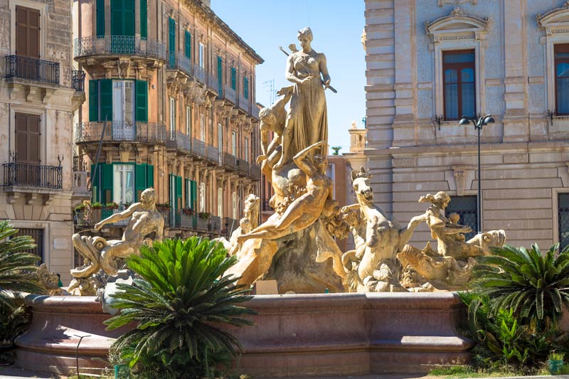 Fontana di Diana Siracusa