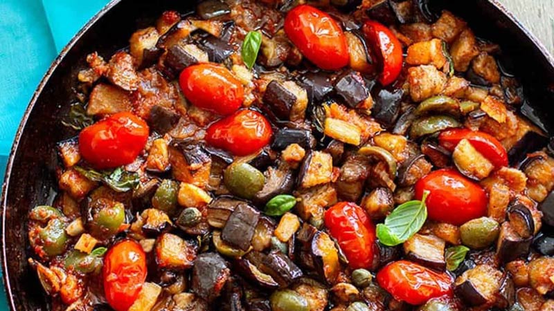 Caponata con Peperoni