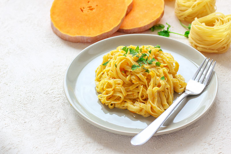 Pasta con la Zucca