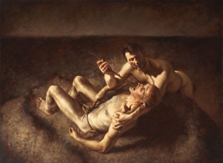 La legenda della vera croce. La morte di Adamo