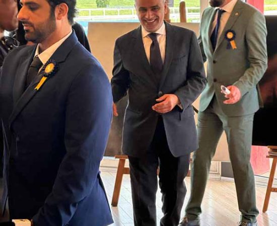 Michi Grassi and His Incredible Equestrian Art on Display at the UAE President Cup in Rome