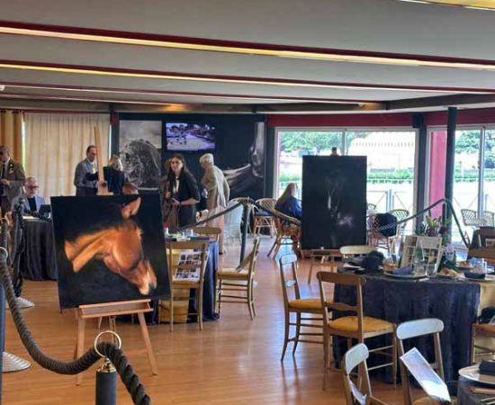 Michi Grassi and His Incredible Equestrian Art on Display at the UAE President Cup in Rome